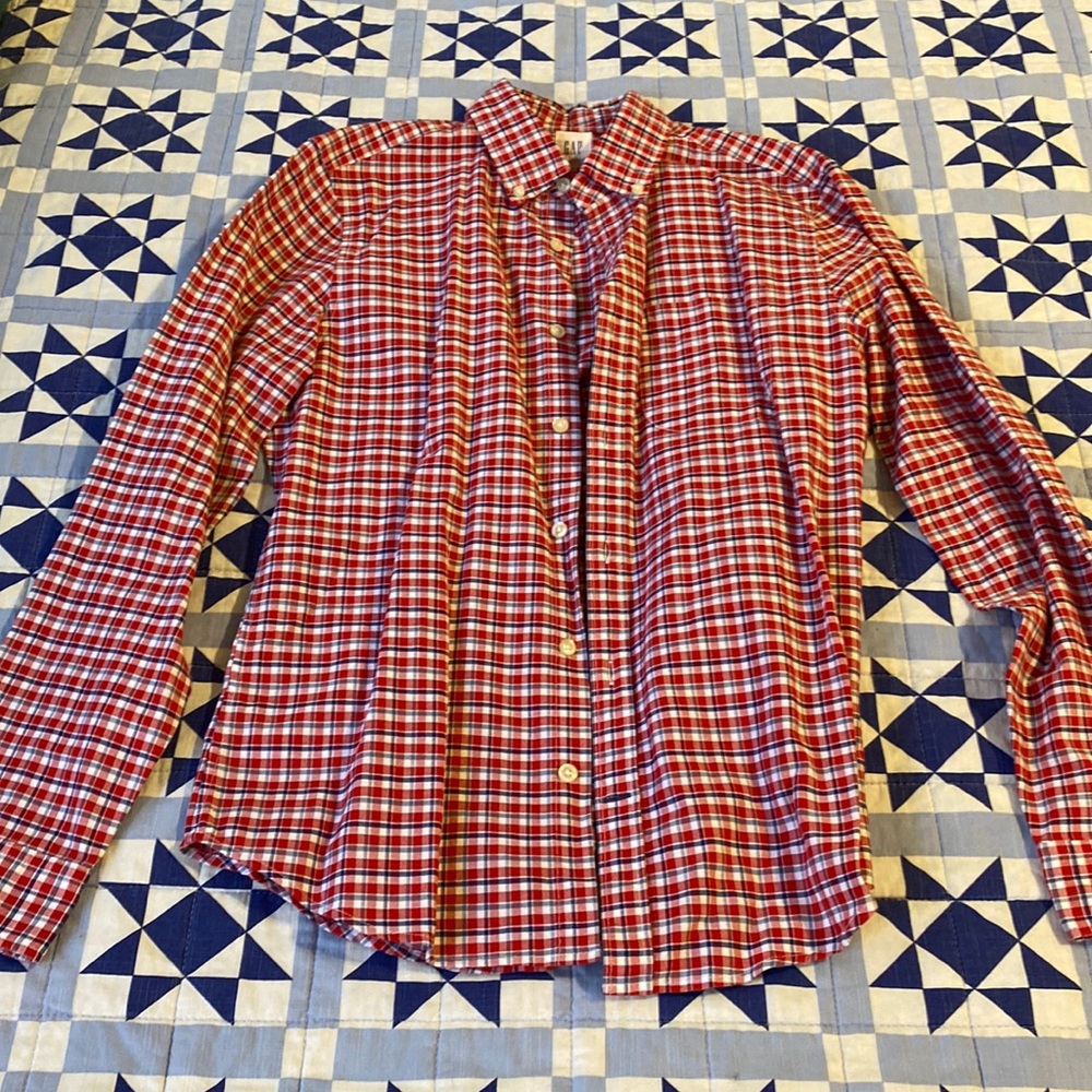 Dress shirt, buttoned down
